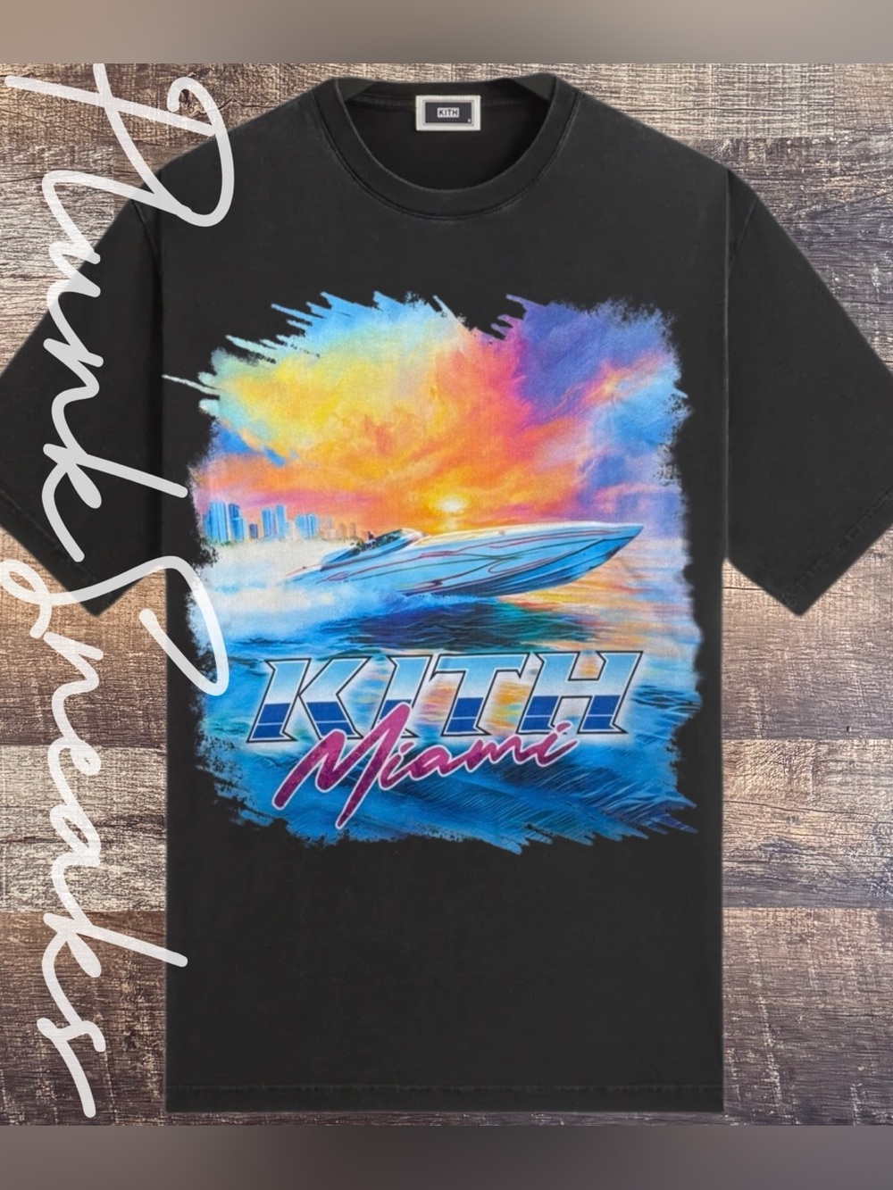 KITH Miami Speed Boat Vintage Tee • Store Exclusive • 2026